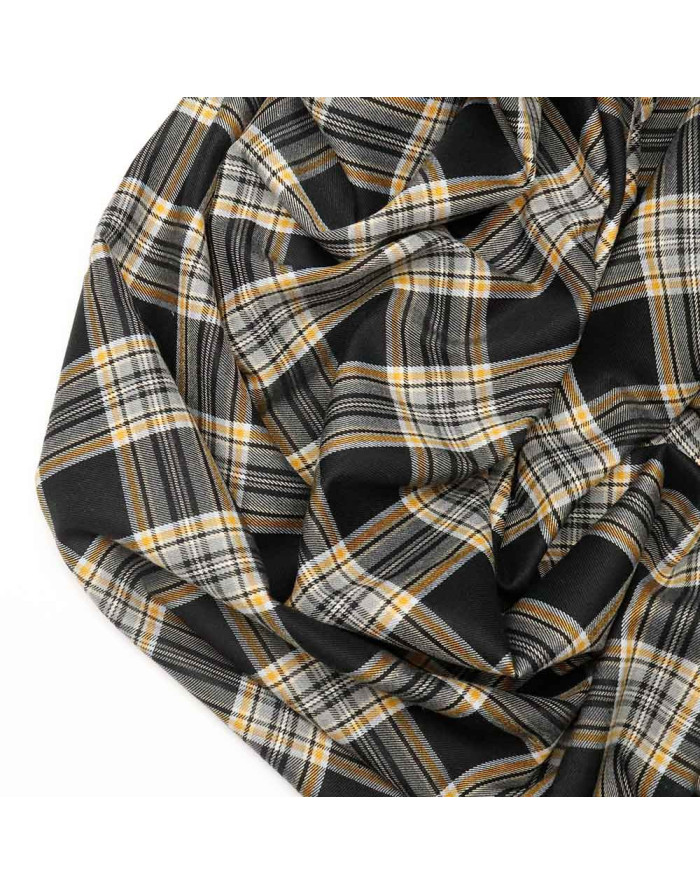 Cuadro Escocés Amarillo