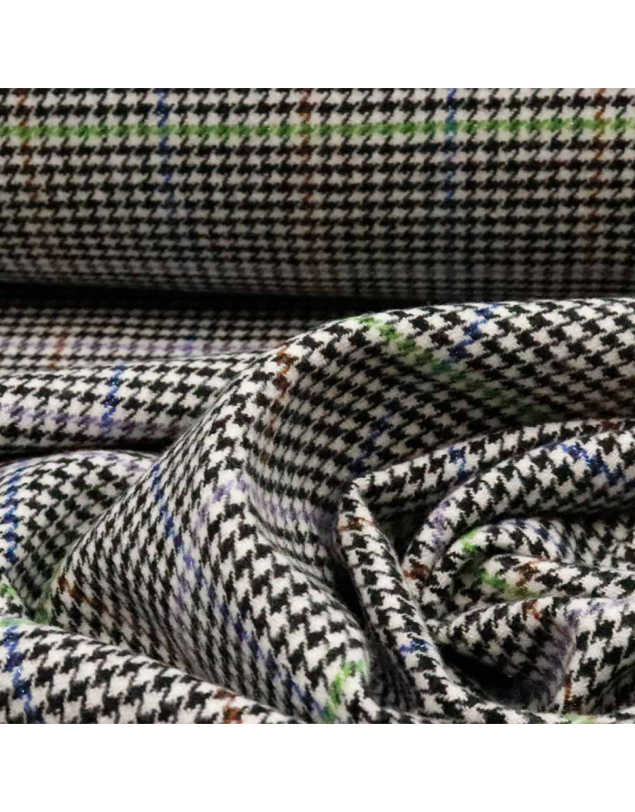 Lana Pata Gallo Rayas Colour