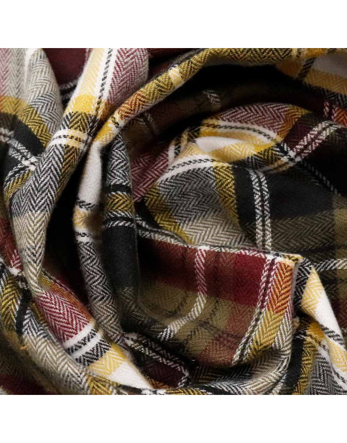 Viella Franela Cuadros Polo