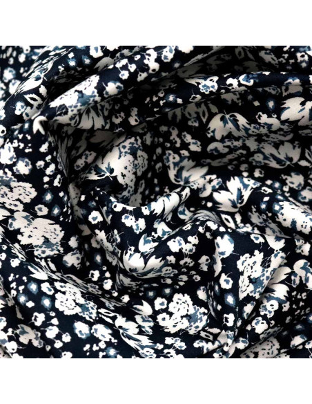 Crep Lycra Algodón Flor Clima Crep Lycra Algodón Flor Clima