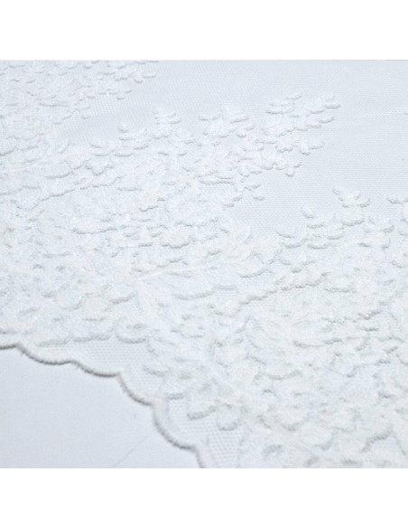 Tul Bordado Flor Córdoba - Imagen 2