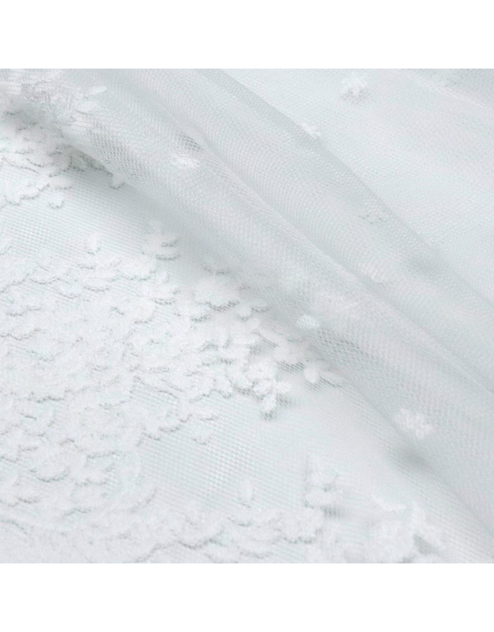 Tul Bordado Flor Córdoba - Imagen 3