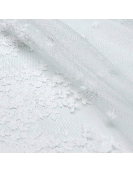 Tul Bordado Flor Córdoba - Imagen 3