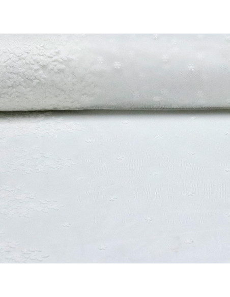 Tul Bordado Flor Córdoba - Imagen 4