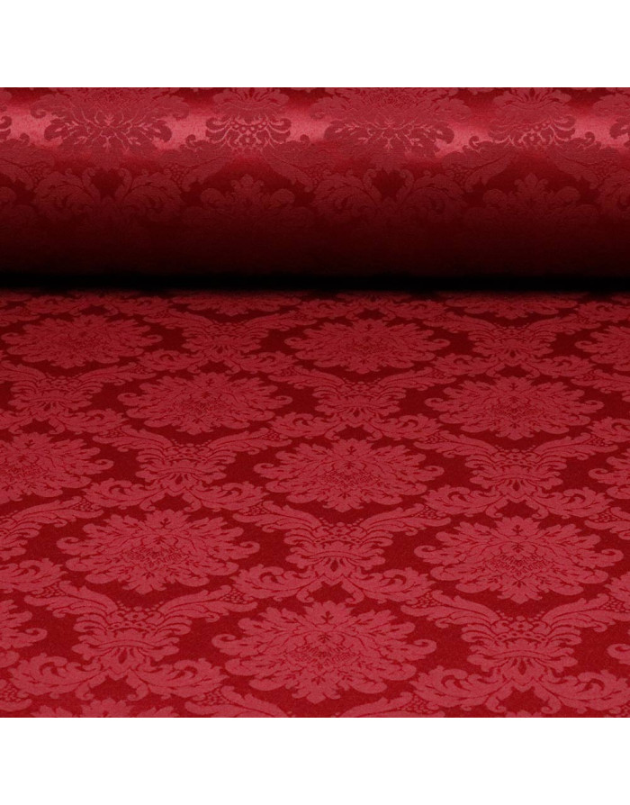 Damasco Burdeos Versace - Retal - Imagen 1