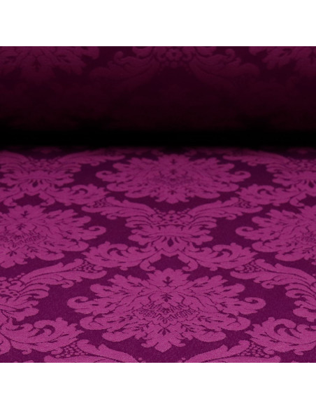 Damasco Berenjena Versace - Retal - Imagen 1