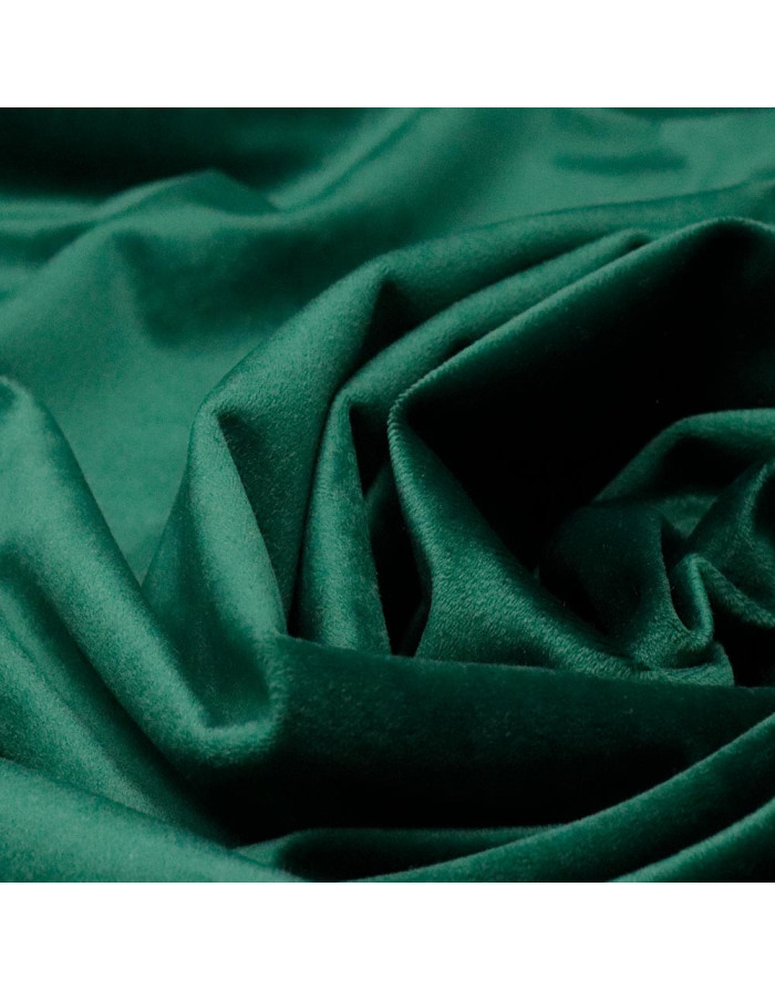 Terciopelo Liso Verde Botella