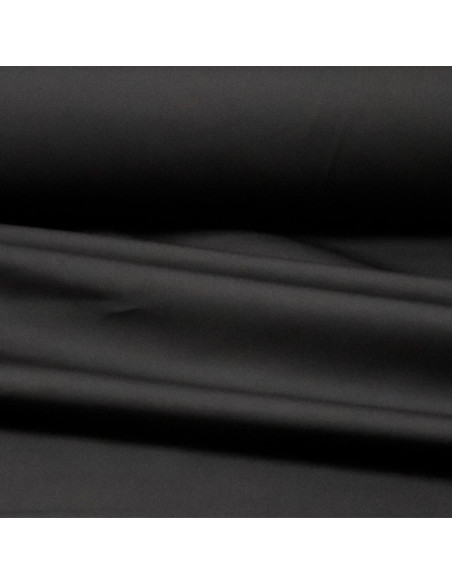 Popelín Liso Negro