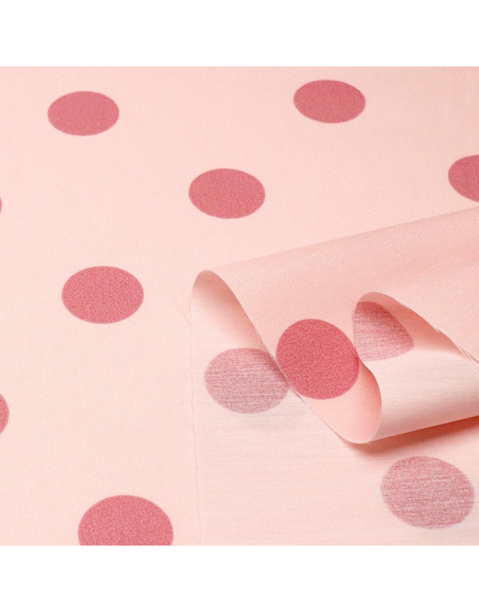 Popelín Rosa Nude Lunar Maquillaje Big