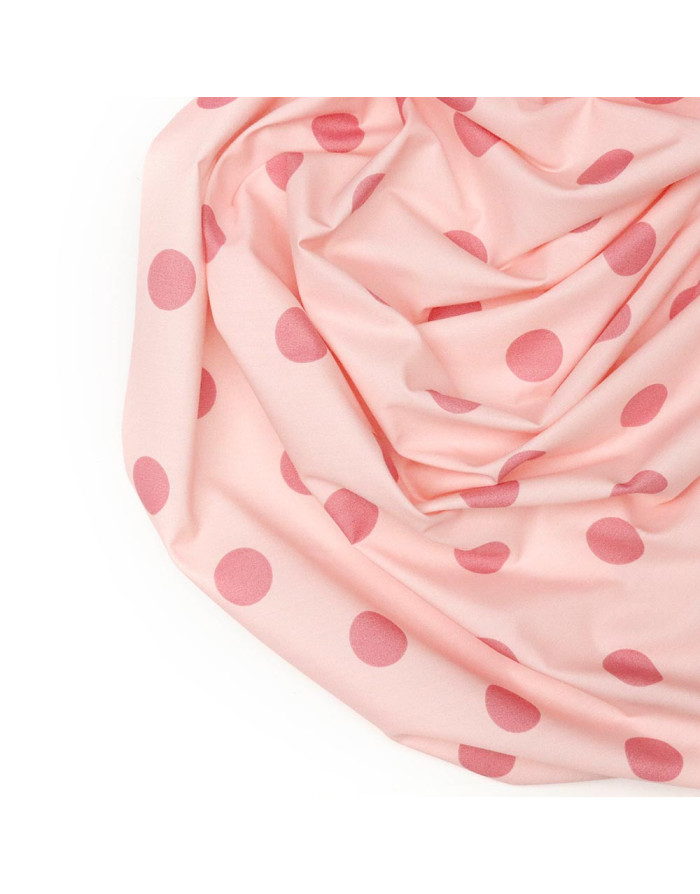 Popelín Rosa Nude Lunar Maquillaje Big