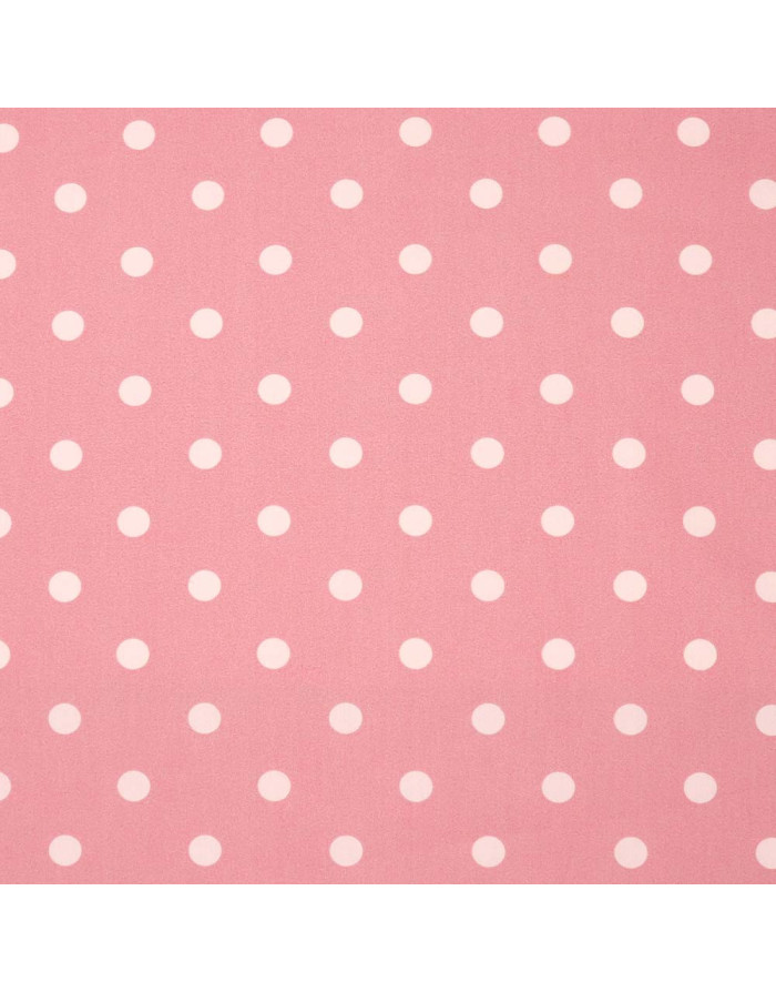 Popelín Maquillaje Lunar Rosa Nude Céntimo - Imagen 3