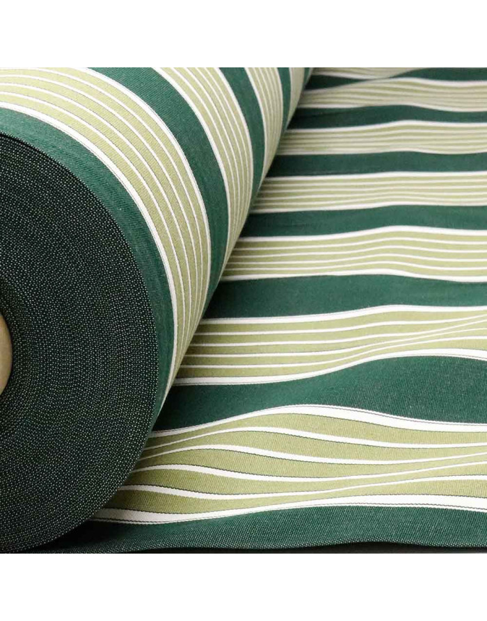 Lona Toldo Rayas Verde Oliva