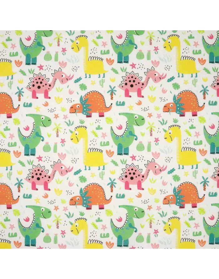 Algodón Dinosaurio Infantil - Imagen 3