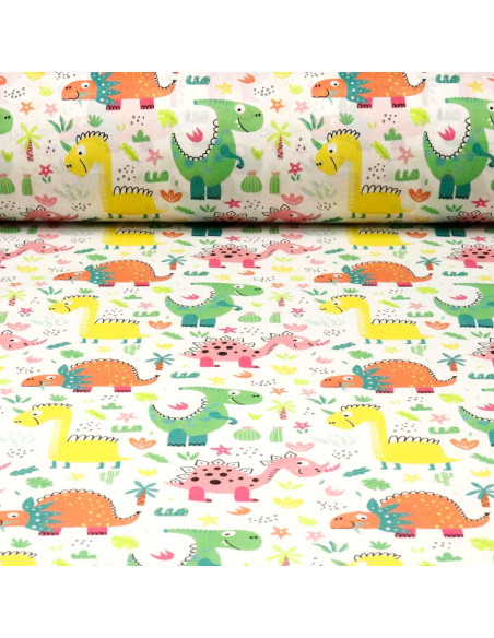 Algodón Dinosaurio Infantil - Imagen 1