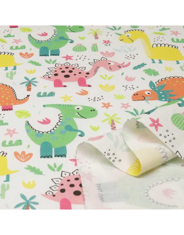 Algodón Dinosaurio Infantil - Imagen 2