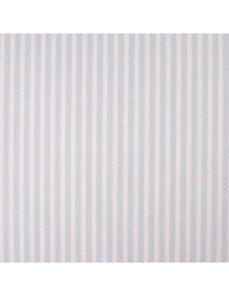 Polipiel Rayas Celeste Topitos - Imagen 3