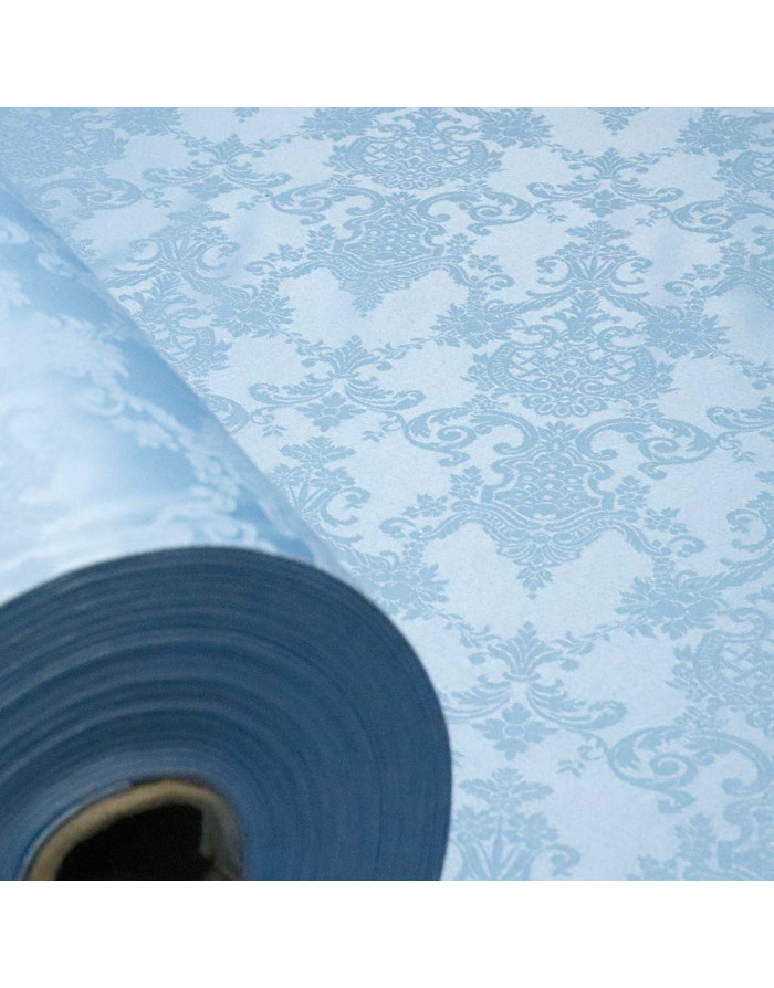 Damasco Celeste Medallones