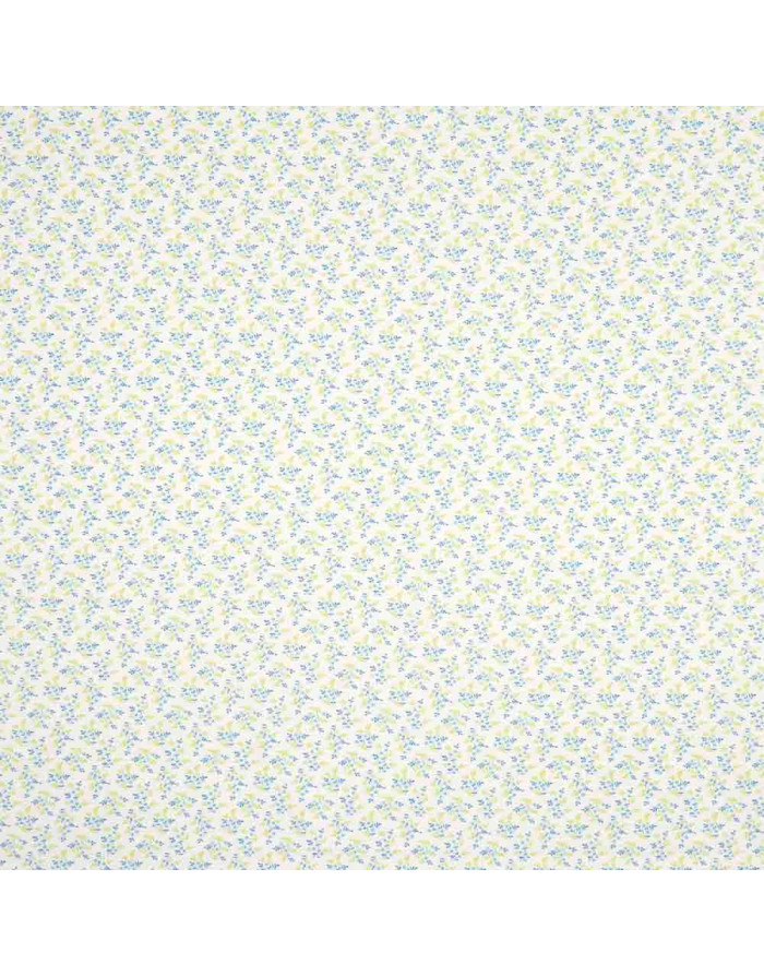 Algodón Blanco Flor Lavanda