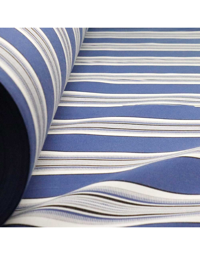 Lona Toldo Rayas Azul Nuria - Imagen 3