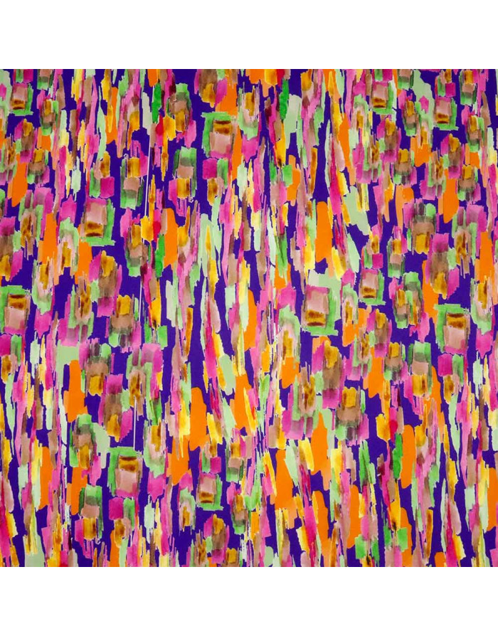 Punto de Lycra Piedras Multicolor - Imagen 3