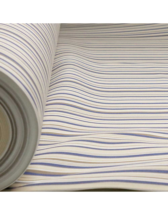 Lona Toldo Rayas Azul María