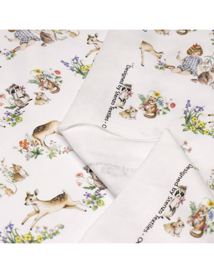 Punto Camiseta Estampado Niñas Bosque - Imagen 2