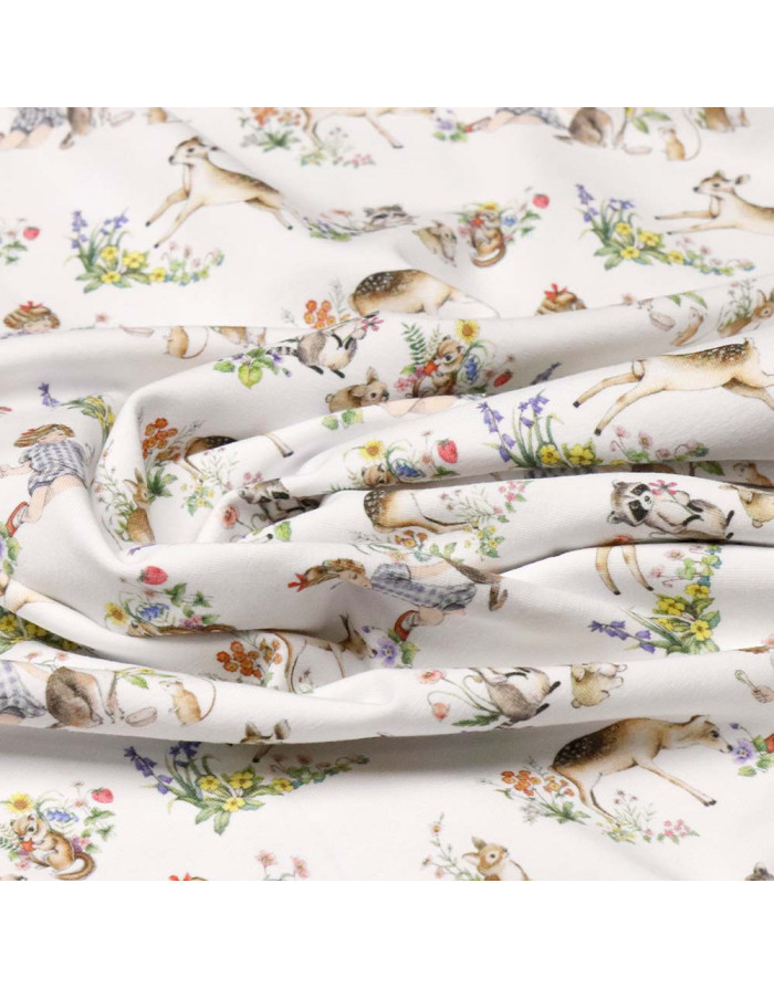 Punto Camiseta Estampado Niñas Bosque - Imagen 4