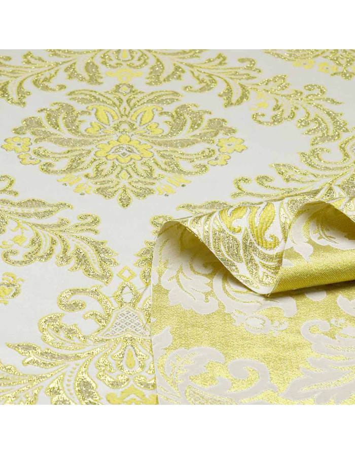 Brocado Cofrade Blanco - Imagen 2