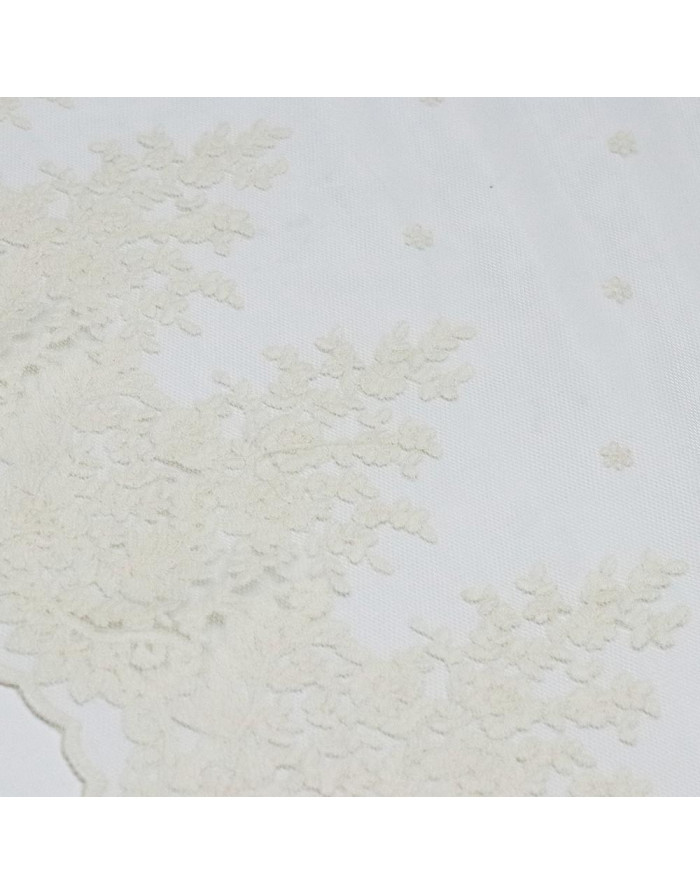 Tul Bordado Flor Córdoba - Imagen 2