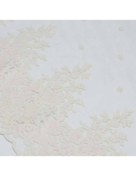 Tul Bordado Flor Córdoba - Imagen 2