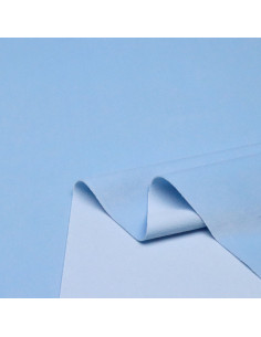 Terciopelo Liso Celeste 2