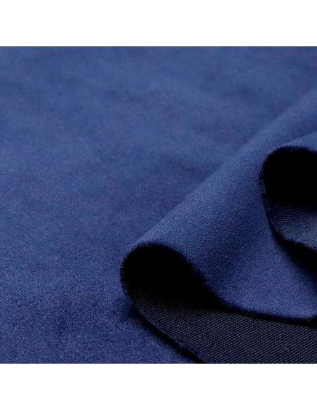 Terciopelo Liso Azul Marino - Imagen 2