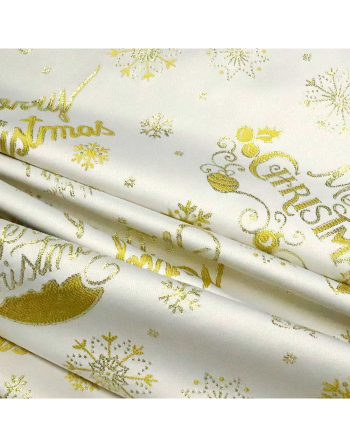 Brocado Navidad Merry Christmas