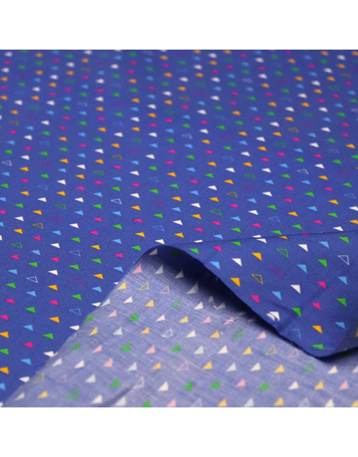 Algodón Azul Banderines