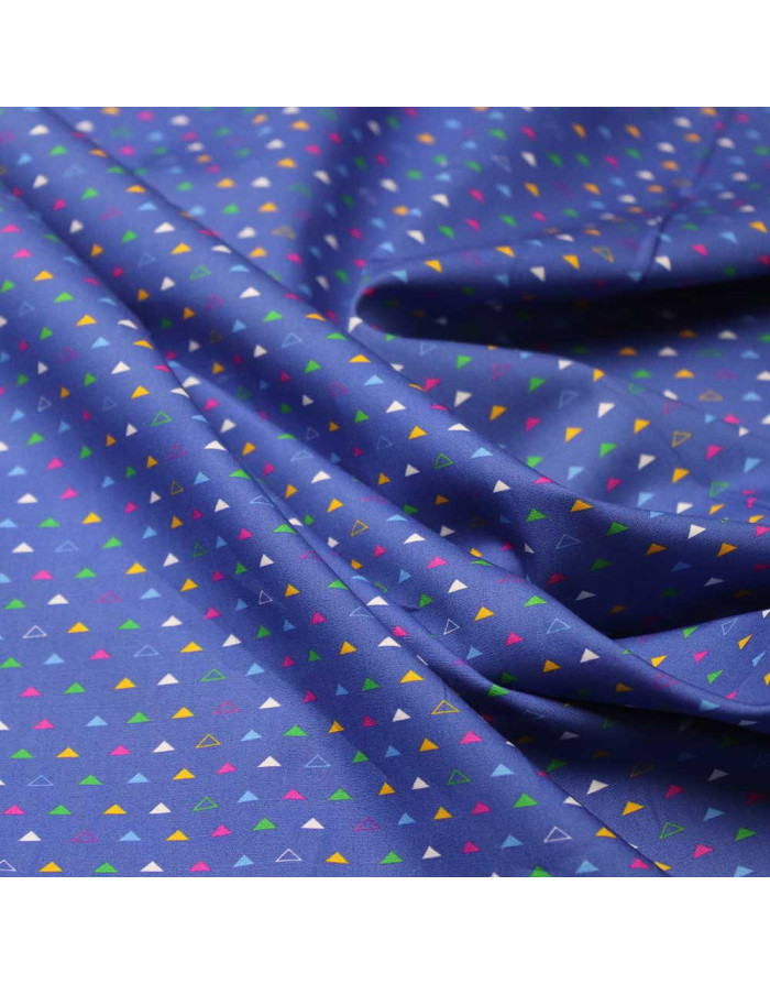 Algodón Azul Banderines