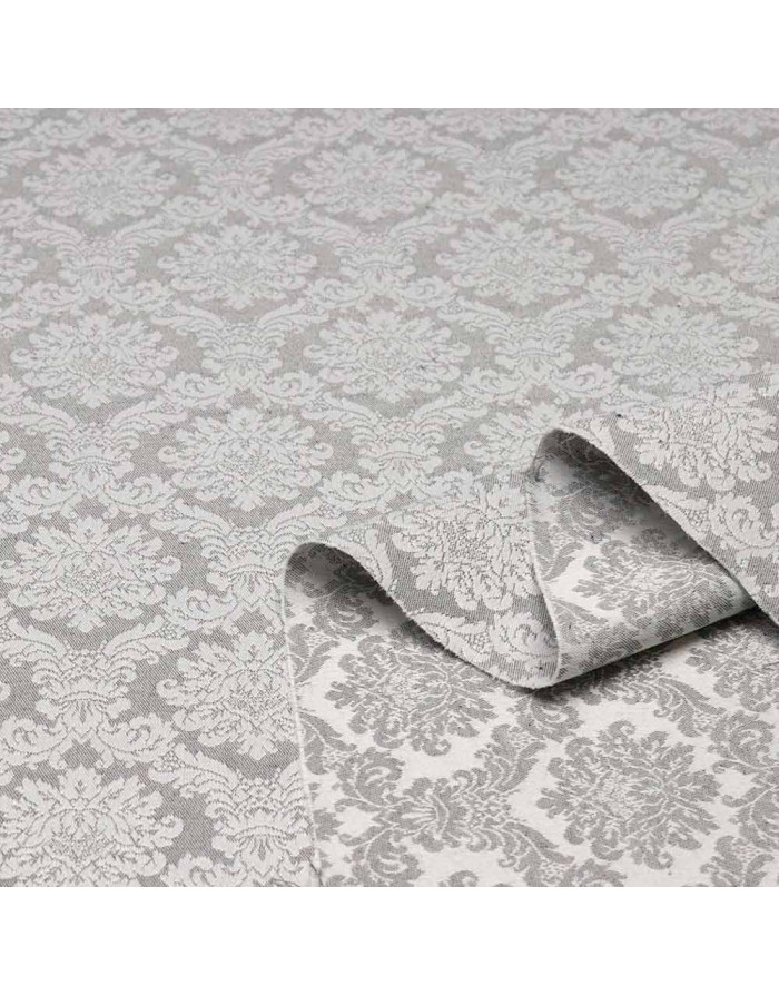 Damasco Gris Aragón: Elegancia y Estilo en Telas de Damasco - Imagen 2