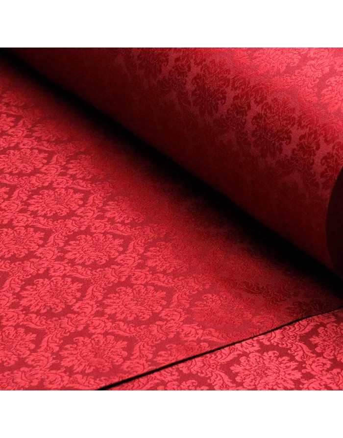 Damasco Burdeos Aragón - Telas de Damasco Burdeos - Cofrade - Imagen 4