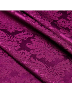 Damasco Berenjena Versace - Retal - Imagen 2