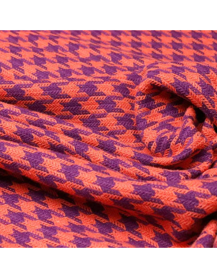 Lana Pata Gallo Americano - Telas de Lana para Abrigos