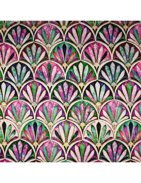 Seda Raso Estampada Arte | Telas Estampadas para Vestidos