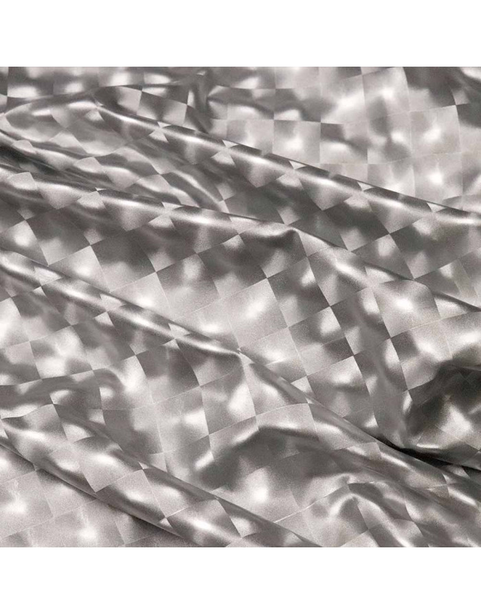 Licra Cuadros Brillo 3D - Tienda de Telas - Telas Carnaval - Imagen 3