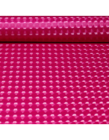 Licra Cuadros Brillo 3D - Tienda de Telas - Telas Carnaval - Imagen 1