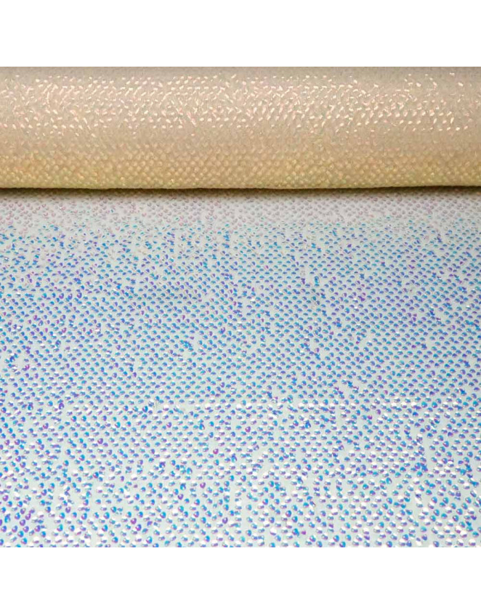 Tul de Lentejuelas - Tela Lentejuelas Escamas - Telas Bonitas - Imagen 1