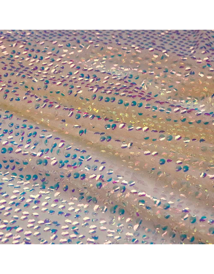 Tul de Lentejuelas - Tela Lentejuelas Escamas - Telas Bonitas - Imagen 3