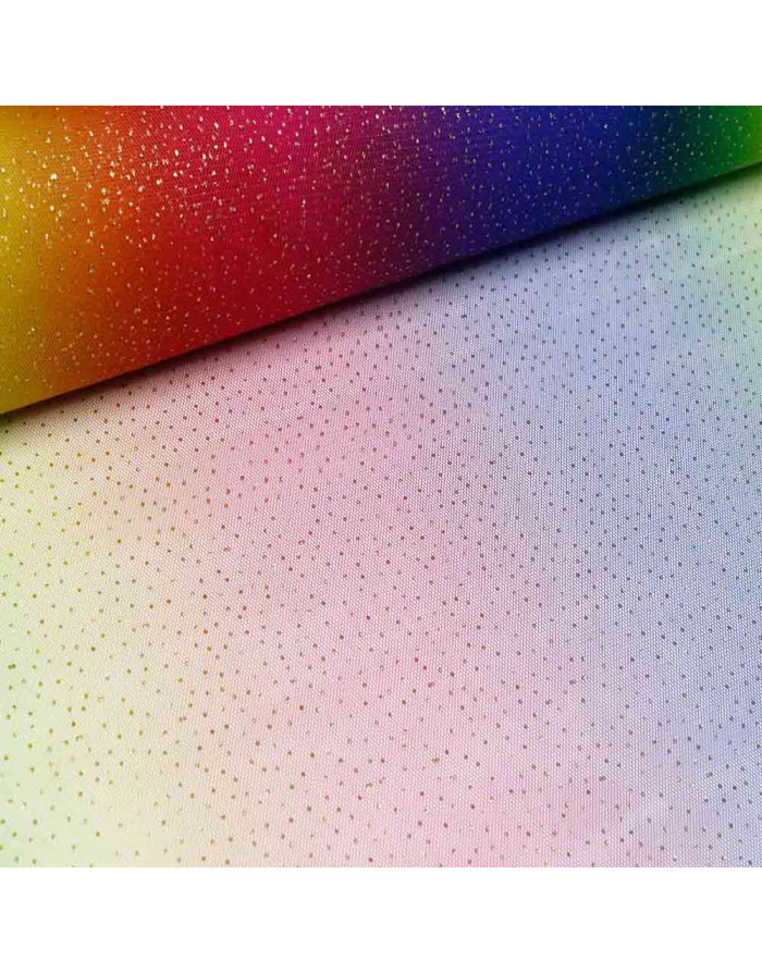 Tul Arcoíris Purpurina: La Magia del Color y Brillo del Carnaval - Imagen 2