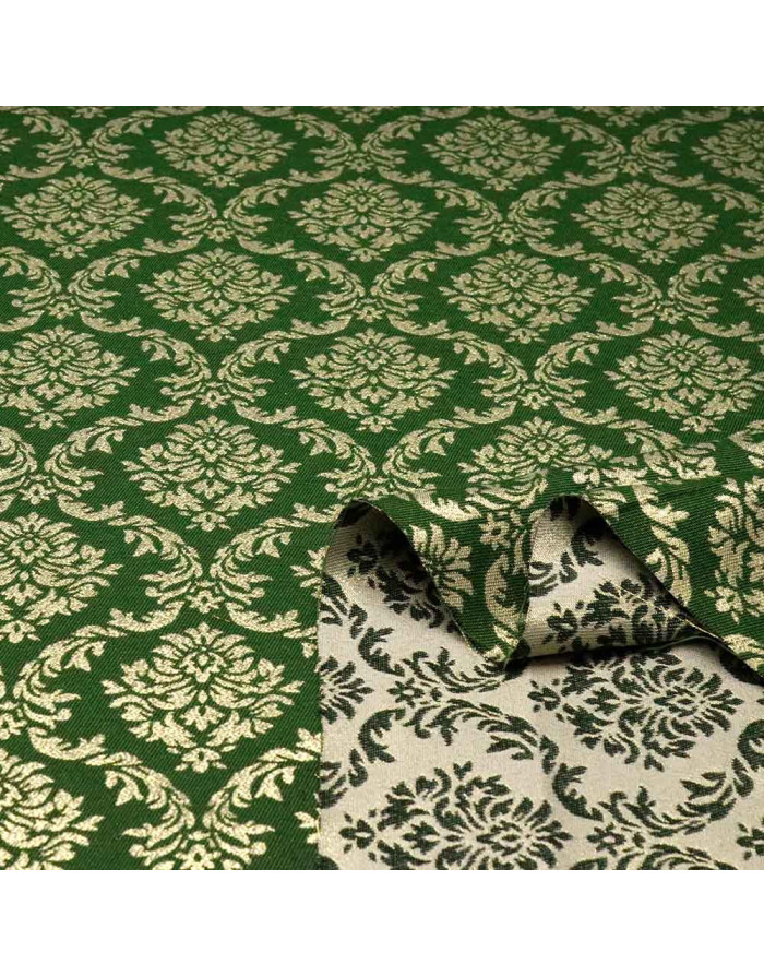 Brocado Verde Badajoz: Tejidos Cofrades Para Semana Santa