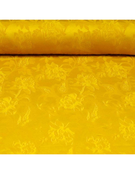 Tela Jacquard Flores: Belleza  en Moda al Mejor Precio - Imagen 1