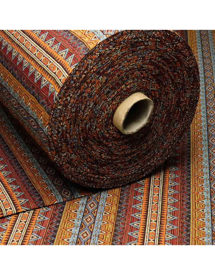 Tela Gobelino de Rayas Azteca: Calidad y Diseño al Mejor Precio - Imagen 4