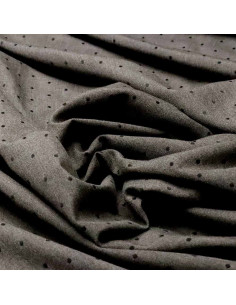 Tela Asargada Gris Lunar - Comprar Telas por Metros 2