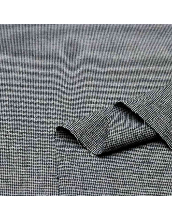 Tela Lino Pata Gallo Mini - Comprar Telas Por Metro - Imagen 3